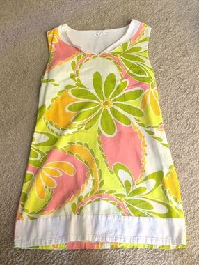 Sweet Miss Mod Style Linen Blend Mini Dress XL